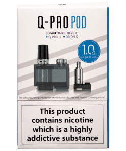 Cartucho para Orion Q Pro de Lost Vape (1.0 Ohms)