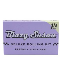 Paquete Papel Morado 1-1/4 con filtro de Blazy Susan