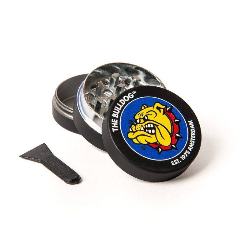 Grinder Metal Black 3 partes de The Bulldog Vapemex