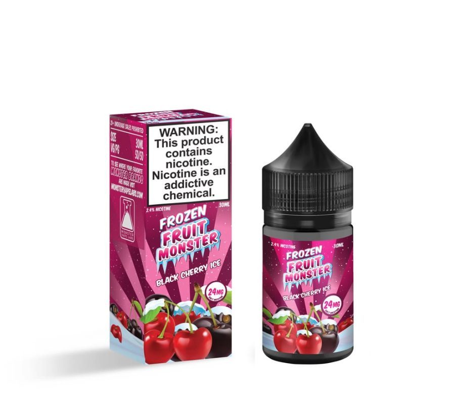 Black Cherry Ice Frozen De Fruit Monster Salts Vapemex